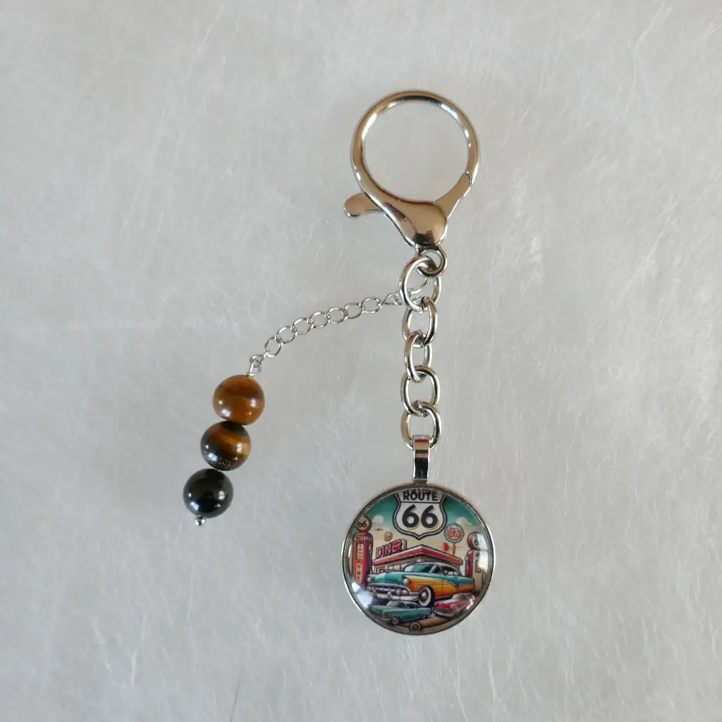 Porte clés route 66
