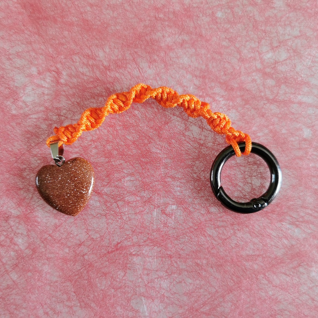 Porte clés cœur