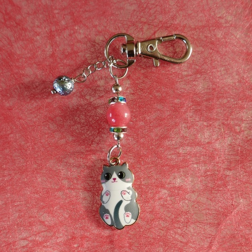 Porte clé chat